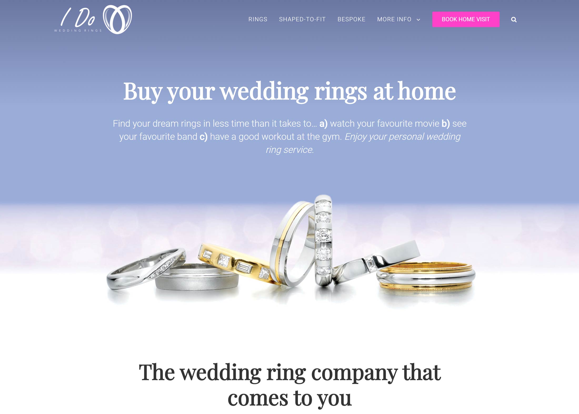 I Do Wedding Rings