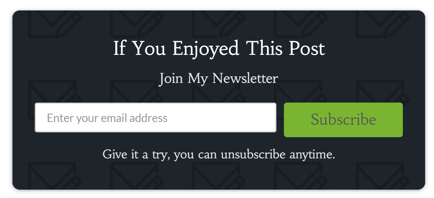 Convert Plus Newsletter Box