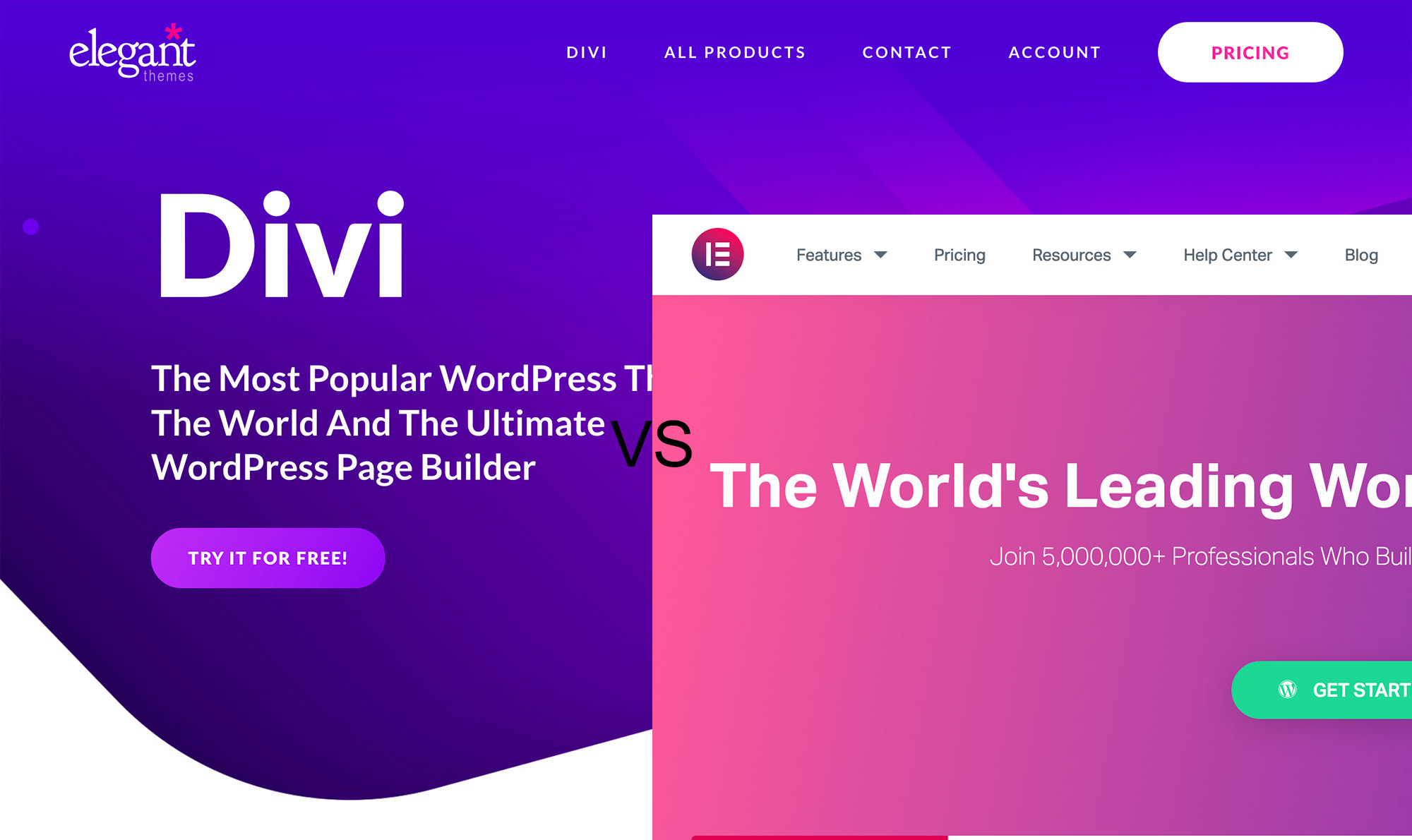 Divi Vs Elementor WordPress Themes Which To Choose 2020 