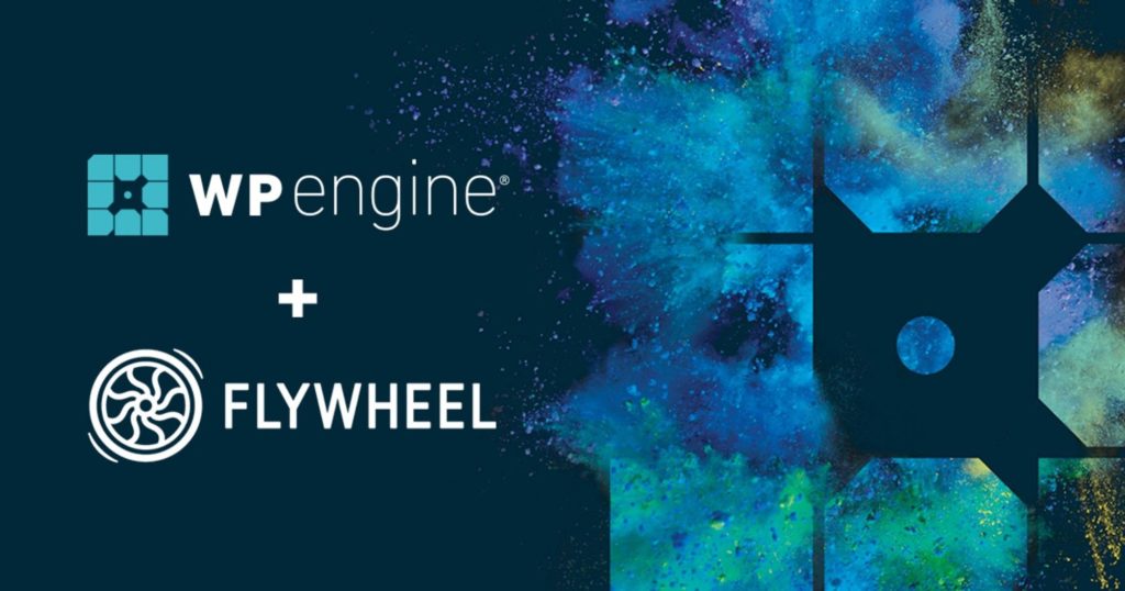 The press release image from WP Engine acquiring Flywheel