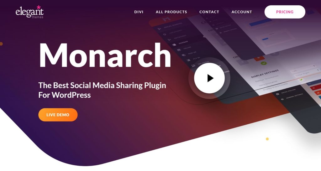 The Monarch social media plugin